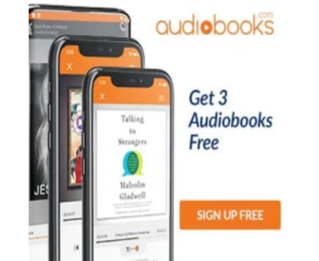 Audiobooks.com: 30-Day Trial, Then $14.95 per Month