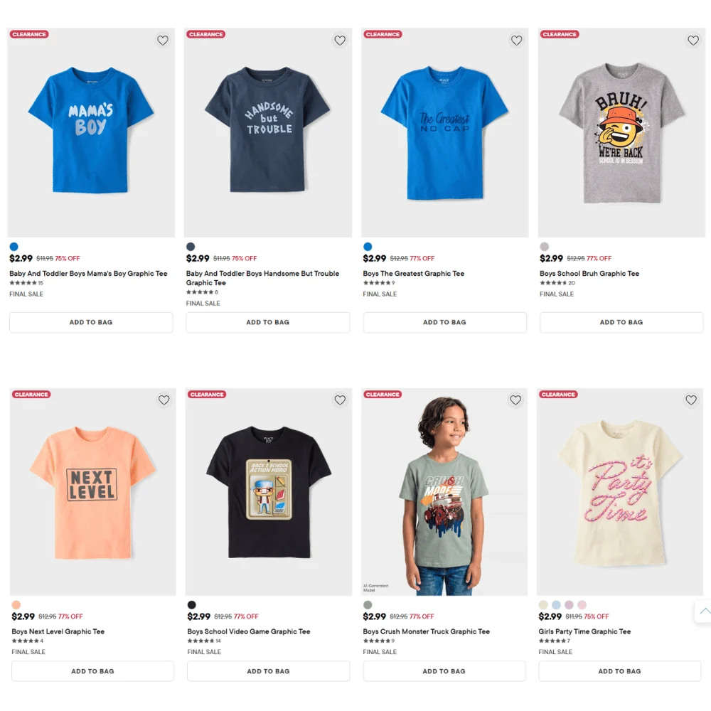 Kids Clothing Sale: Save 77% at The Children’s Place
