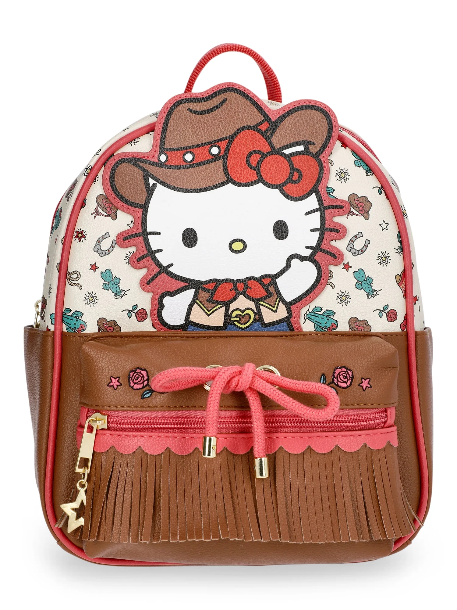 Hello Kitty Cowgirl Faux Leather Mini Backpack Only $8.44 at Walmart
