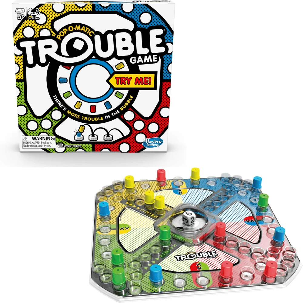 Hasbro Gaming Trouble Board Game Deal at Amazon: Save $4.xx