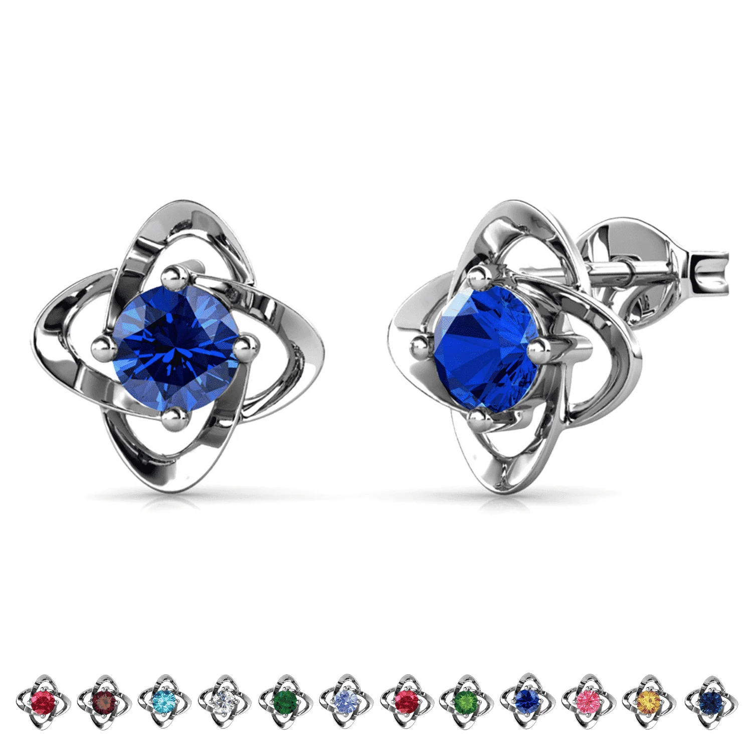 Cate & Chloe September Birthstone Earrings $17.99 (Reg $34.99)