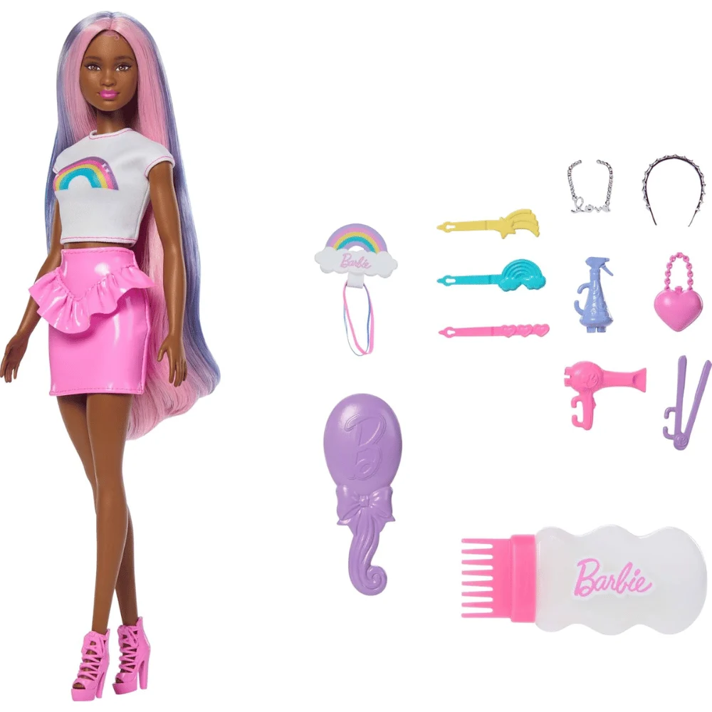 Barbie Rainbow Sparkle Hair Doll Deal: Save $15.xx at Amazon