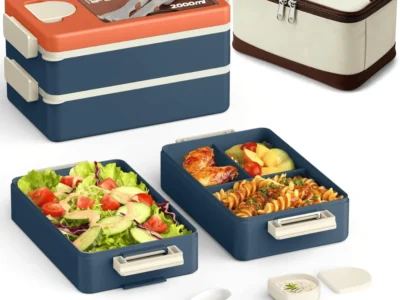 67oz 2-Layer Stackable Lunch Box Deal: Save $5.xx at Amazon