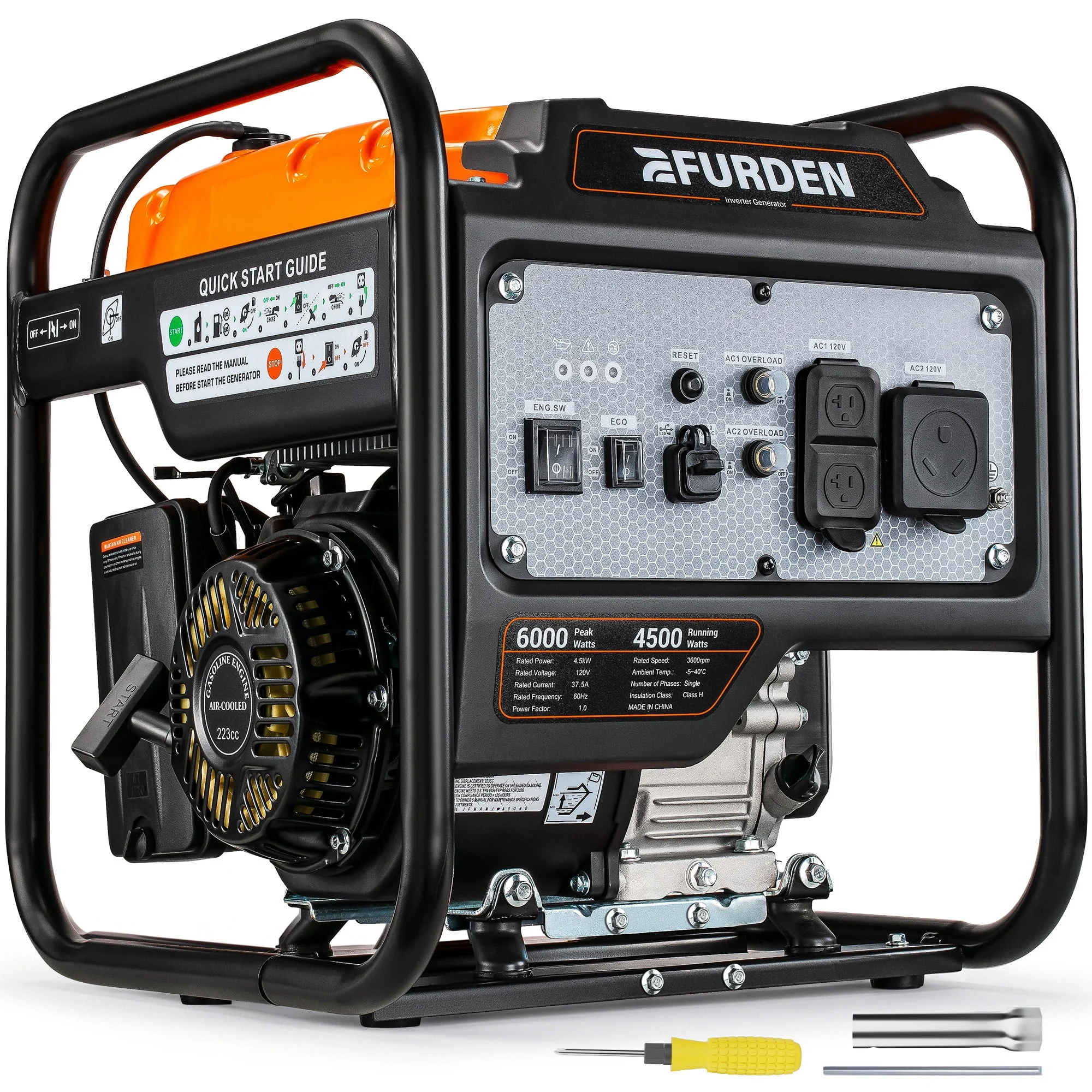 Efurden 6000W Portable Inverter Generator Only $360.75 at Walmart
