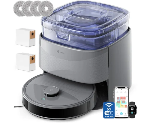 Lefant M3 Max Robot Vacuum & Mop with Self-Emptying Dock for $175.xx