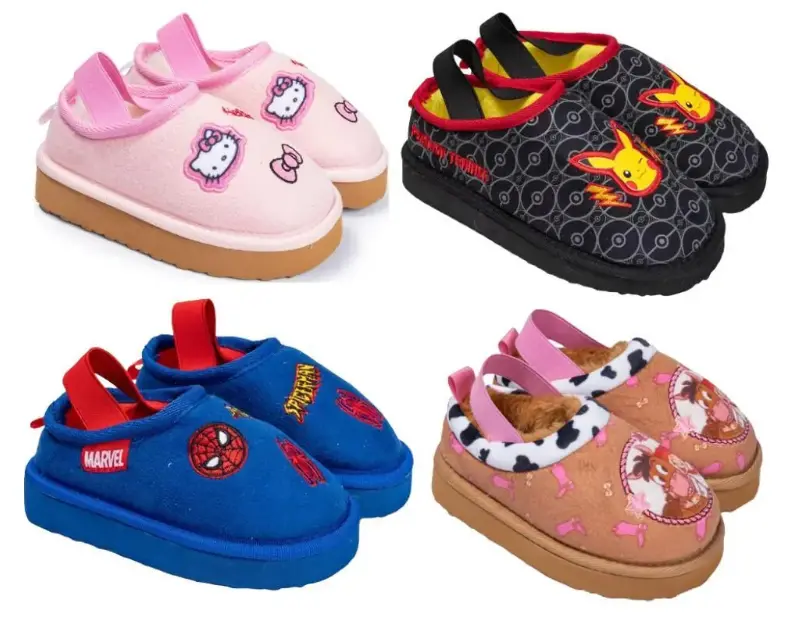 Jessie Toddler & Little Girls Moc Slipper Deal at Walmart