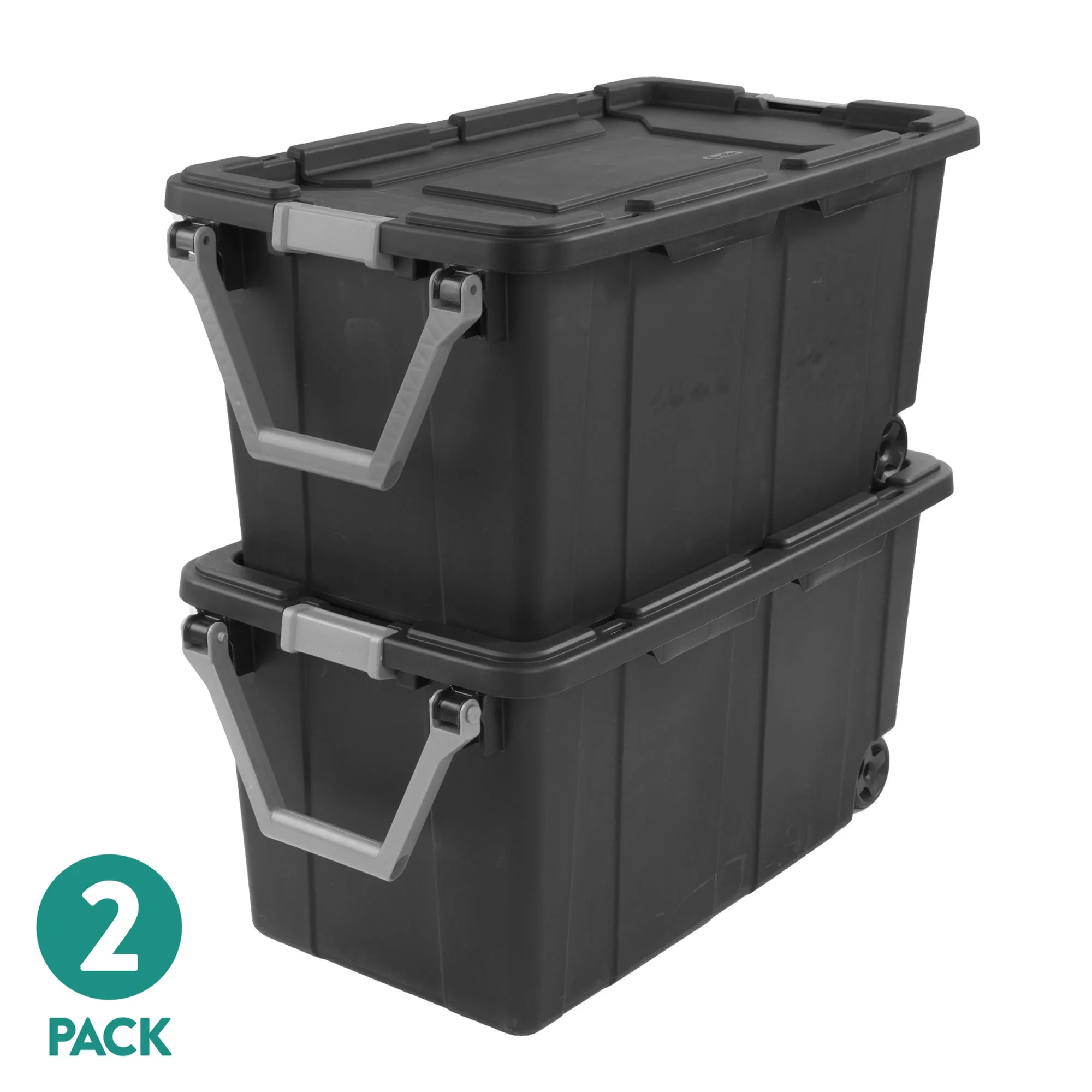 Sterilite 2‑Ct 40‑Gallon Wheeled Storage Bins Only $36 at Walmart
