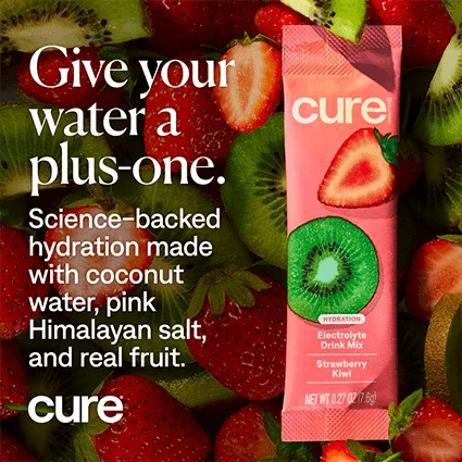 Cure Hydration Electrolyte Sample Free (Strawberry Kiwi)
