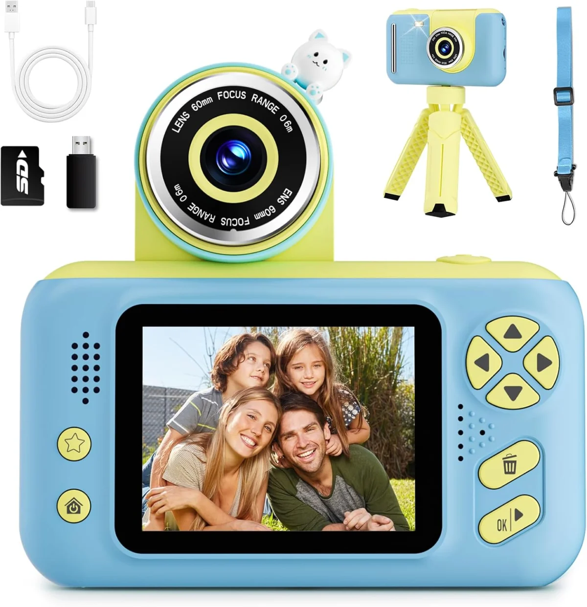 Kids Selfie Digital Camera With SD Card for $16.xx (Reg $40)