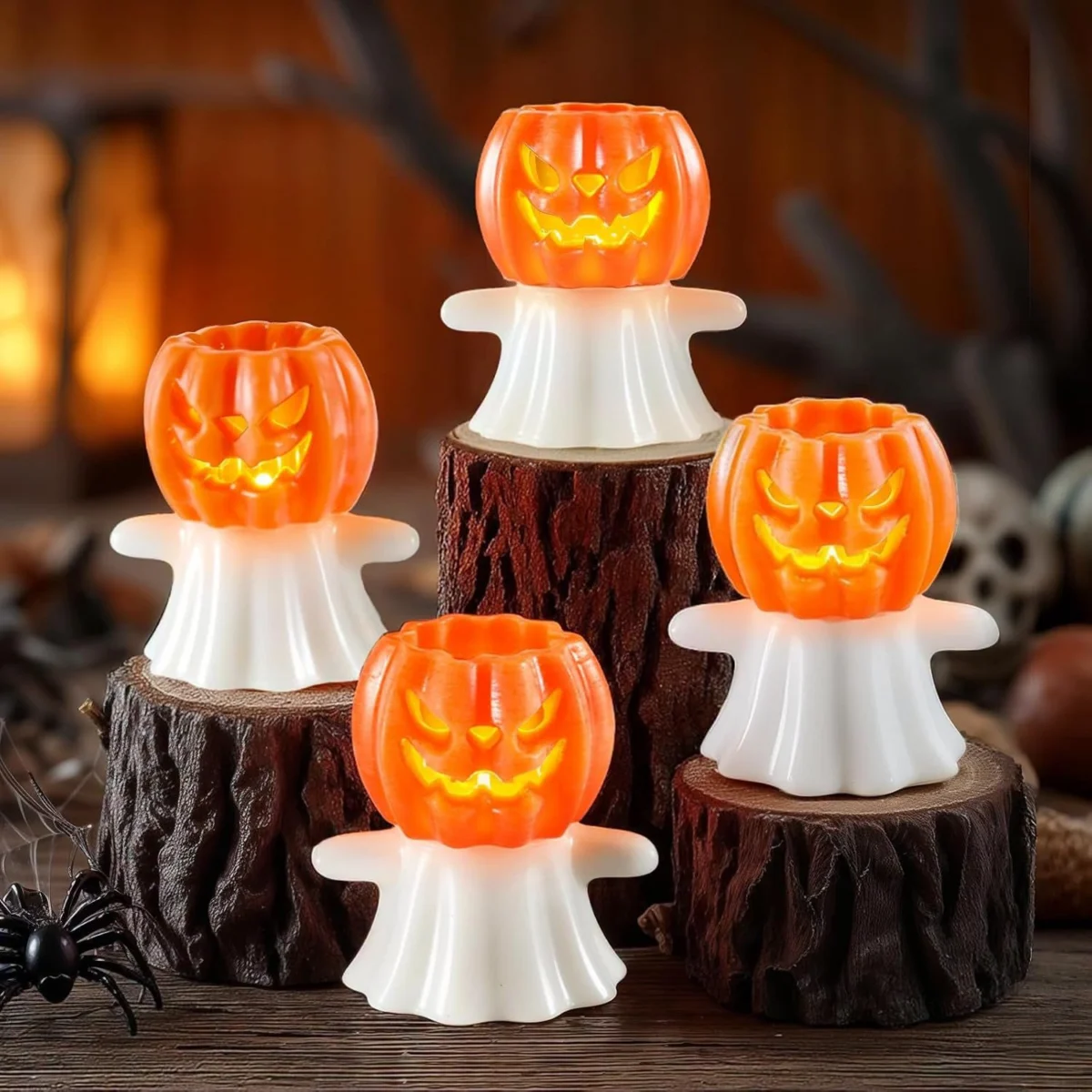 4 Pcs Flickering Flameless Candles Deal: Save 50%