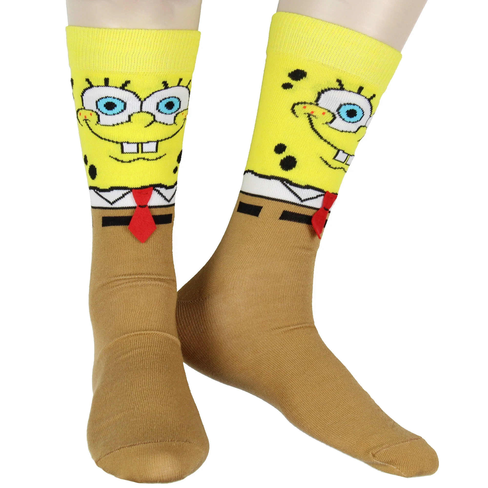 SpongeBob SquarePants Men’s 6-Pack Crew Socks Only $6.41 at Walmart
