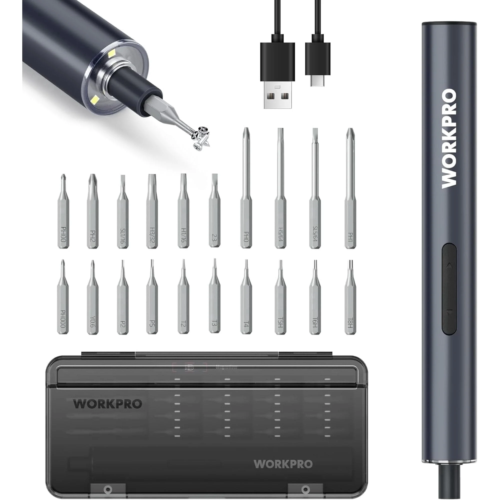 WORKPRO Mini Electric Precision Screwdriver Kit Only $23 at Walmart
