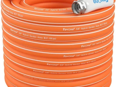Fevone 3′ Hybrid Polymer Flexible Leader Hose for Hose Reels (Orange) $8.xx