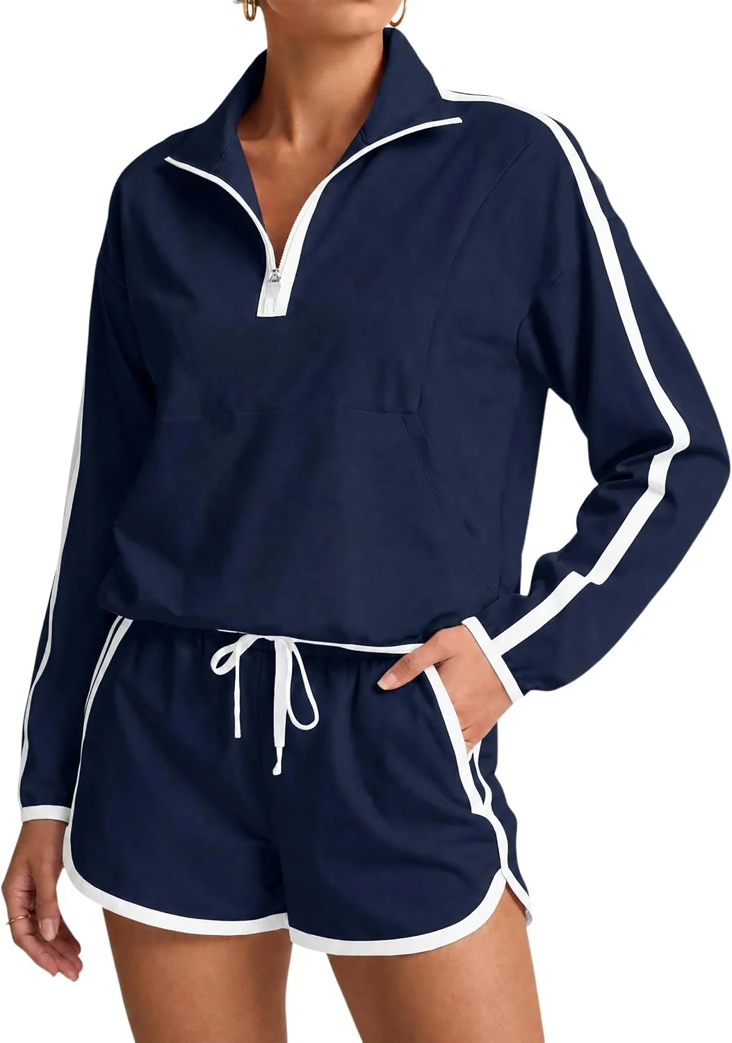 Fisoew Women’s 2‑Piece Tracksuit Only $19.xx (Reg. $40) at Amazon