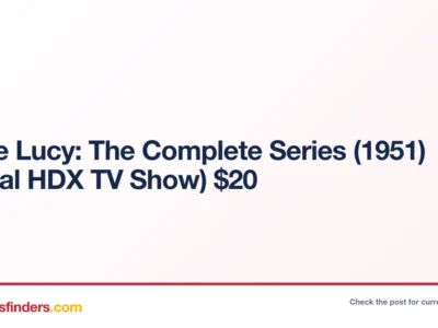 I Love Lucy: The Complete Series (1951) (Digital HDX TV Show) $20
