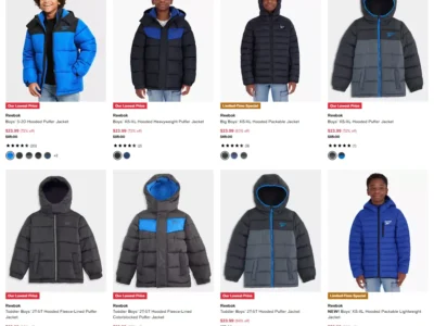 Boy’s Reebok Puffer Jacket Deal: Save $61 at Macy’s