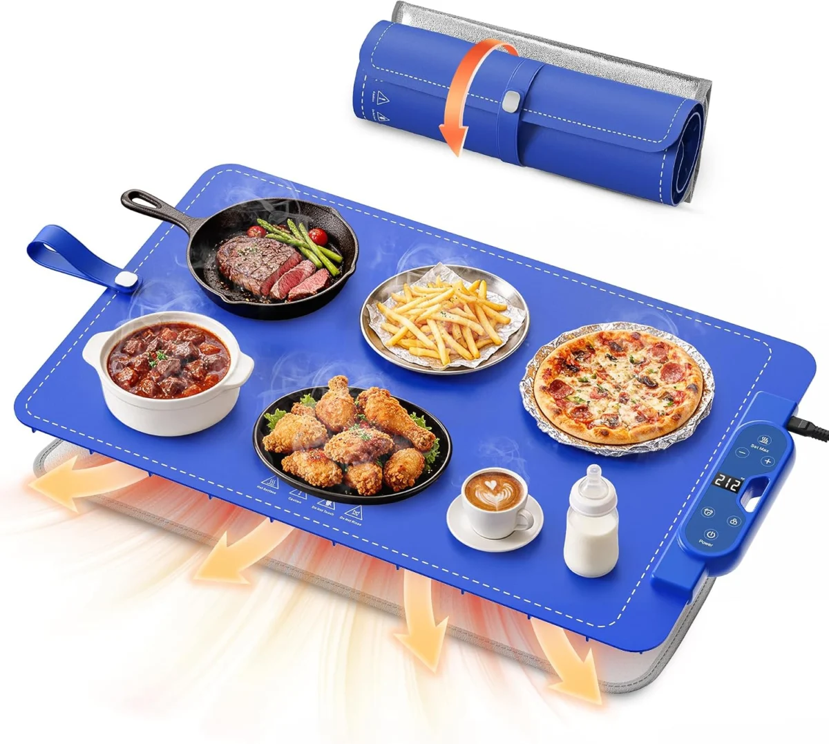 FJAU Electric Silicone Food Warming Mat Only $15.xx (Reg. $63)