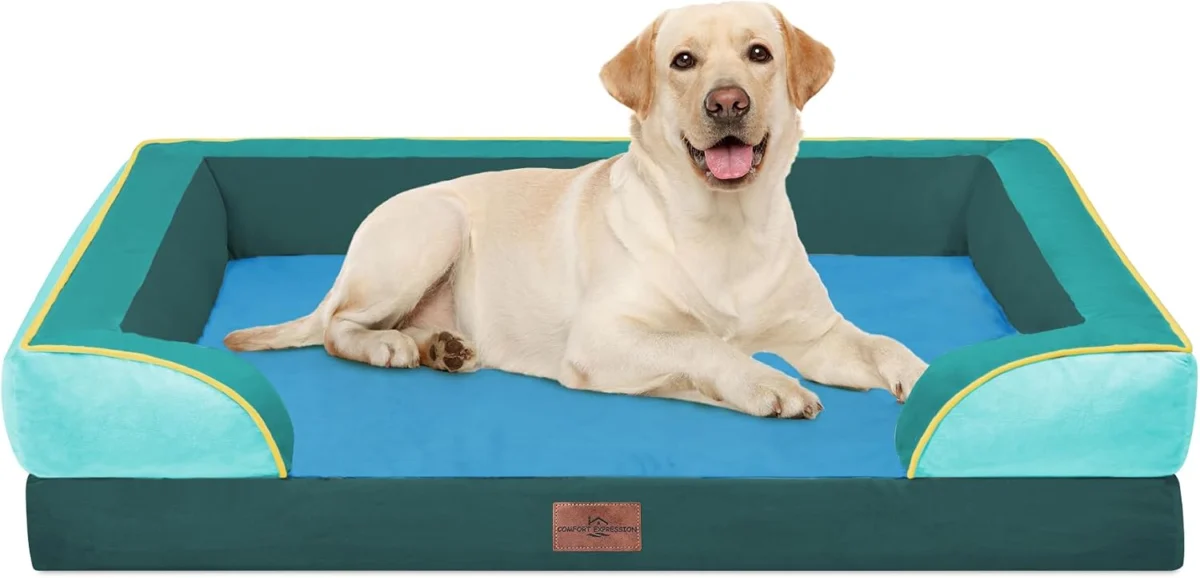 42″ Comfort Expression Orthopedic Bolster Dog Bed Only $22.xx (Reg.
