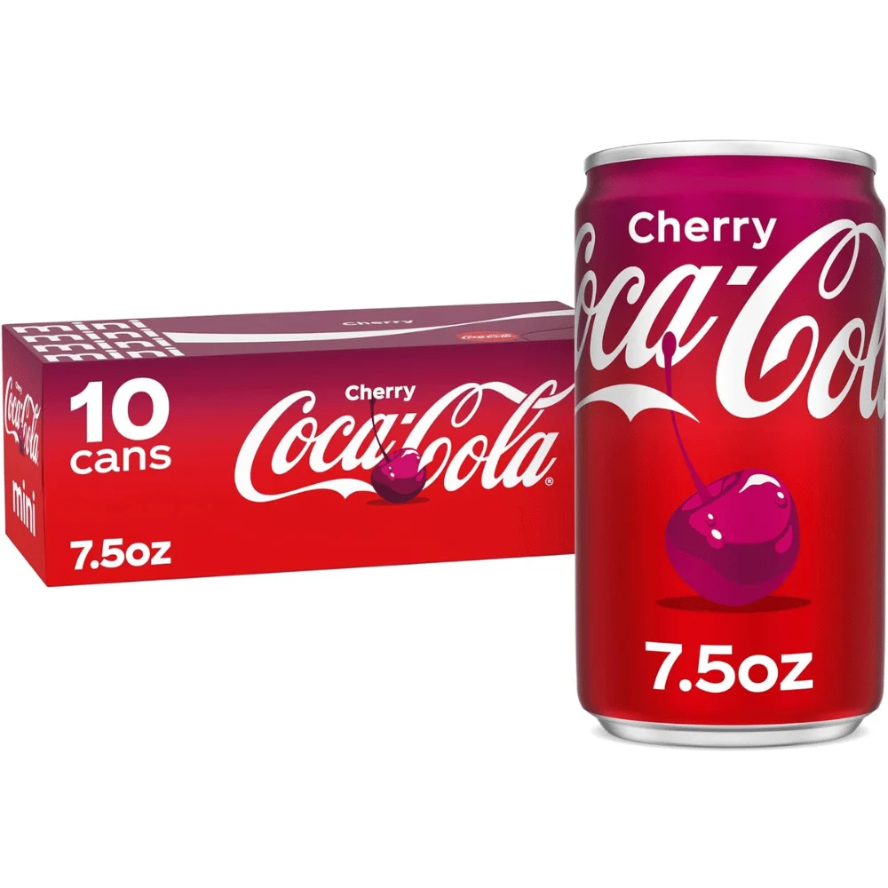Coca-Cola Cherry Soda Mini Cans Deal: Save 50% at Amazon