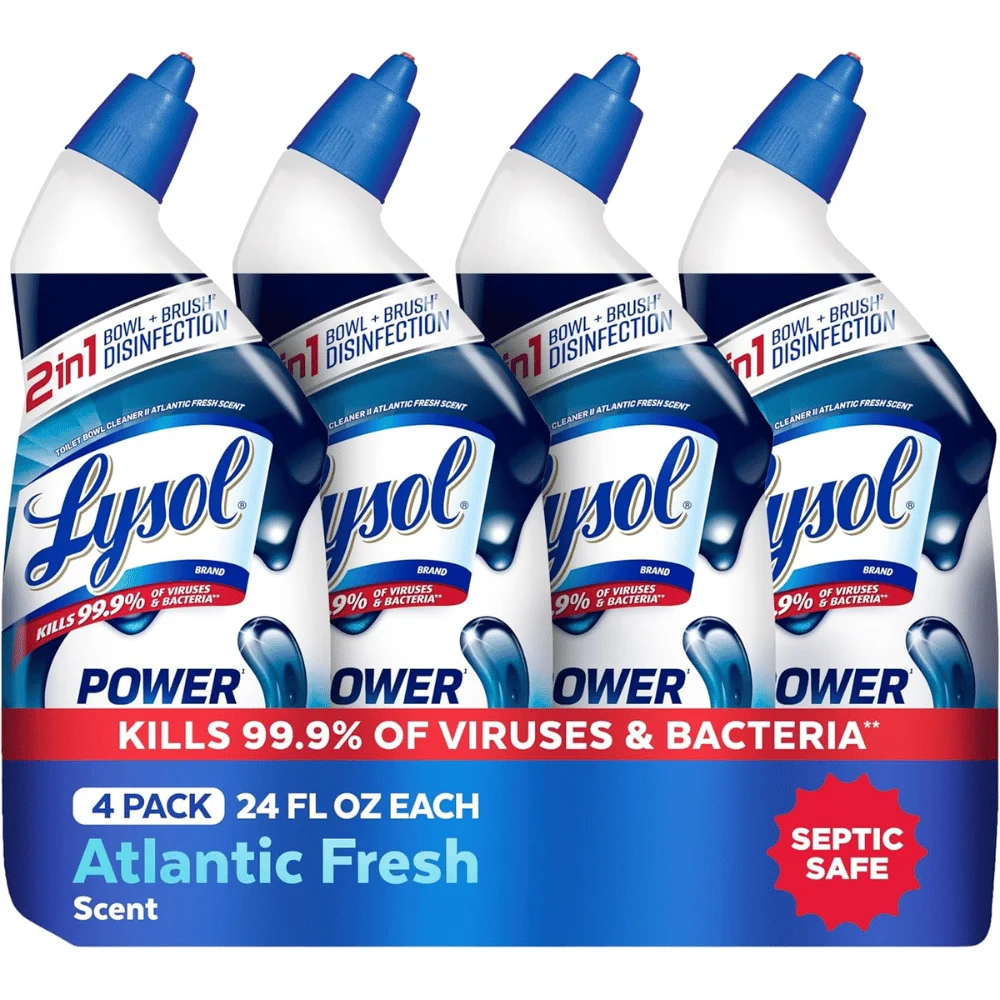 Lysol Toilet Bowl Cleaner Gel 4 Pack Deal at Amazon: Save $2.xx