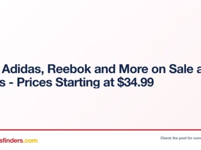 Nike, Adidas, Reebok and More on Sale at Kohl’s – Prices Starting at $34.99