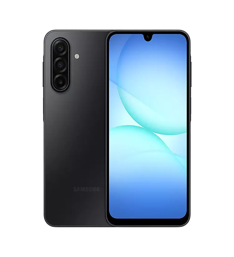 Samsung Galaxy A17 5G front and back, official Straight Talk product image
