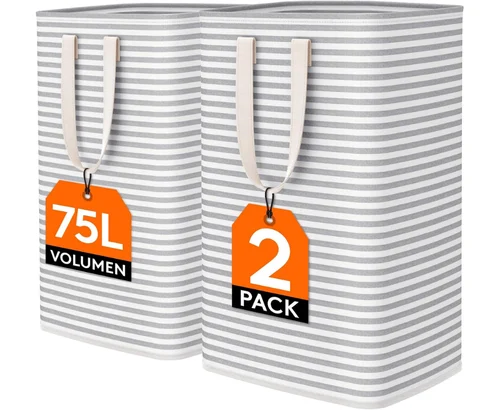 Lifewit 2-Pack Laundry Hampers for $9.xx