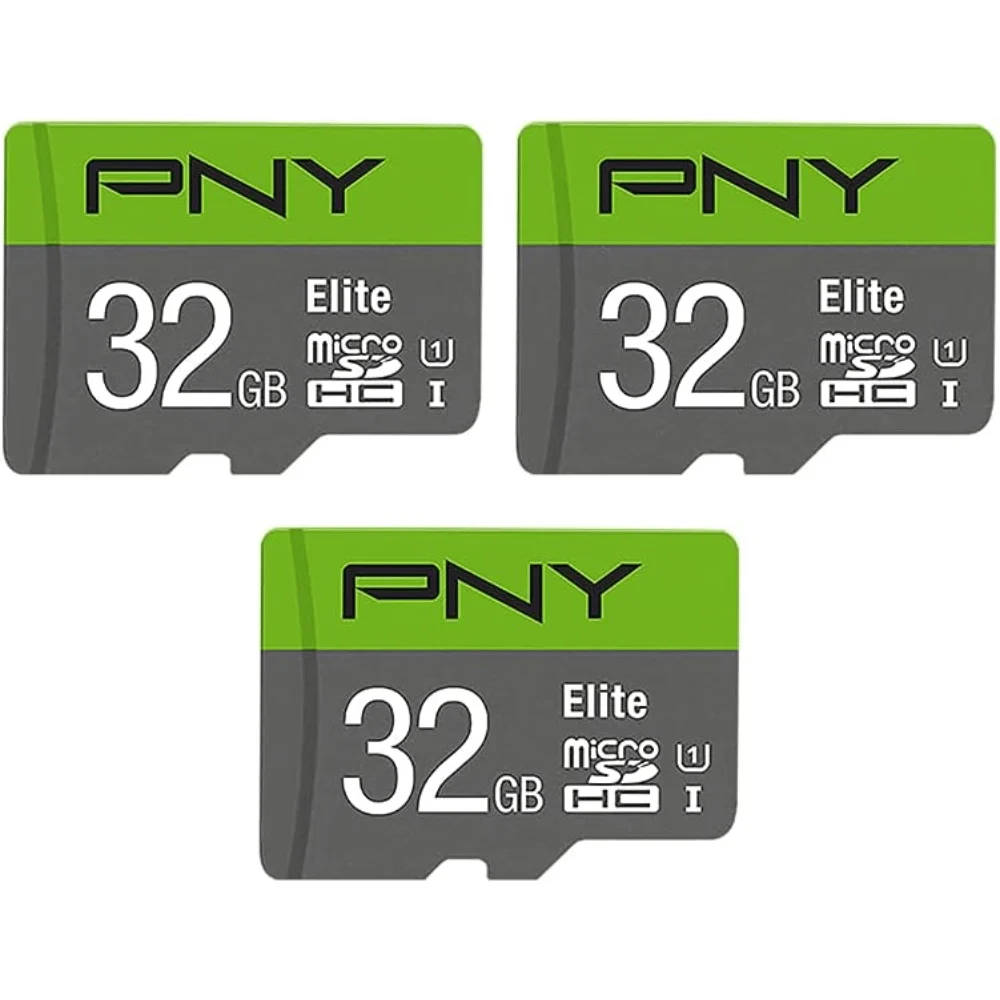 PNY 32GB Elite microSDHC 3-Pack Deal: Save $18.xx at Amazon