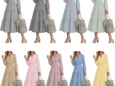 Caracilia Women’s Midi Dress Deal: Save $32.xx at Amazon