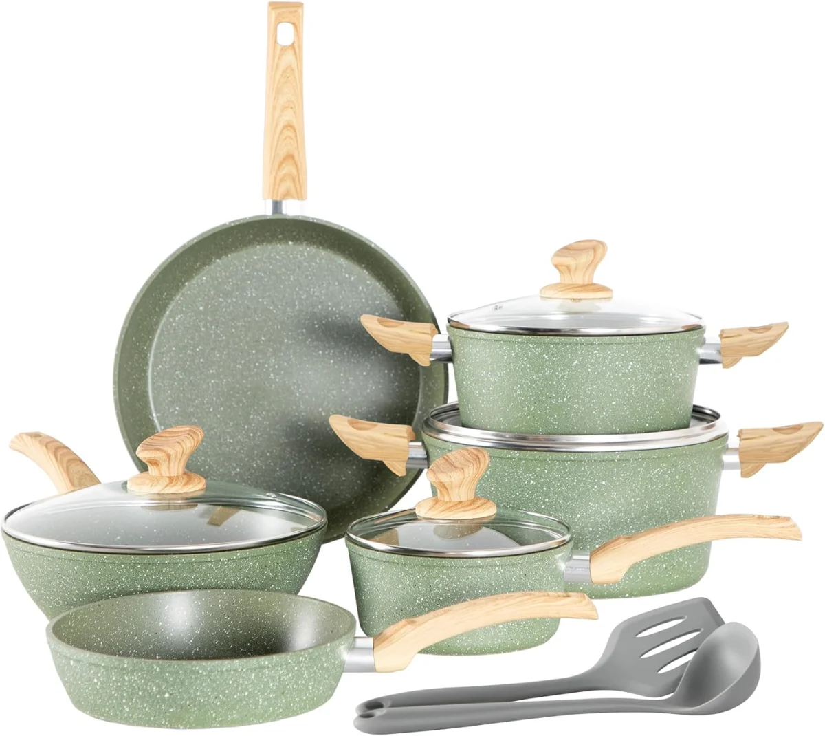Kitchen Academy Non Toxic Pots & Pans $105.xx (Reg. $140) at Amazon