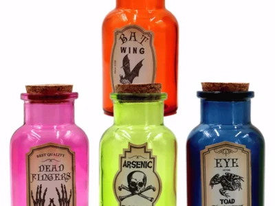 Potion Bottles 4 Glass Apothecary Deal: Save $12.xx at Amazon