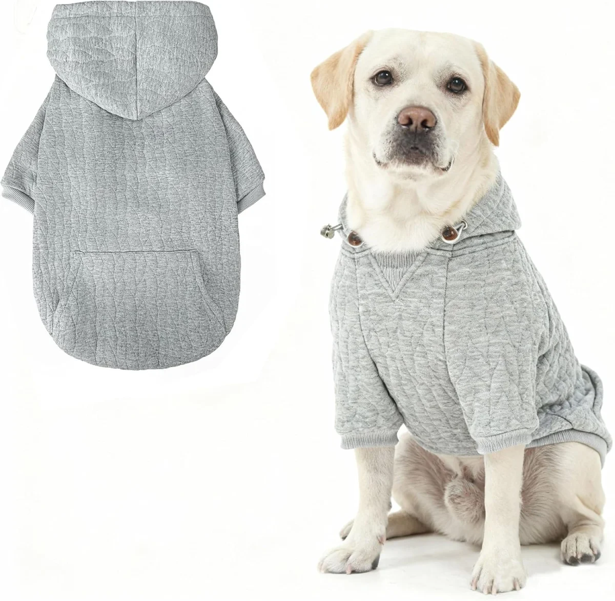 EXPAWLORER Textured Cable Knit Dog Hoodie Only $9.xx (Reg. $19)