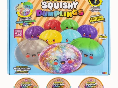 3 Pack Viral Mystery Squishy Dumpling Box Deal at Amazon