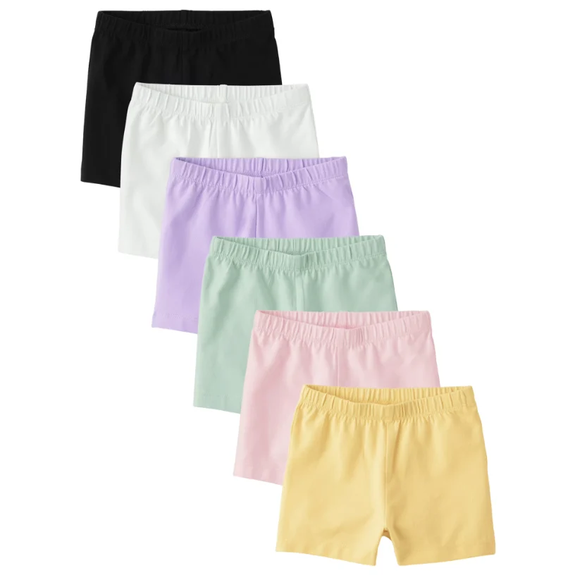 Toddler Girls Cartwheel Shorts 6-Pack: Save $14.97 at Walmart