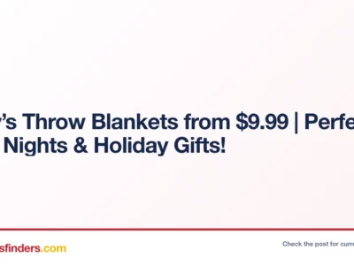 Throw Blankets Just $9.99 Shipped at Macy’s