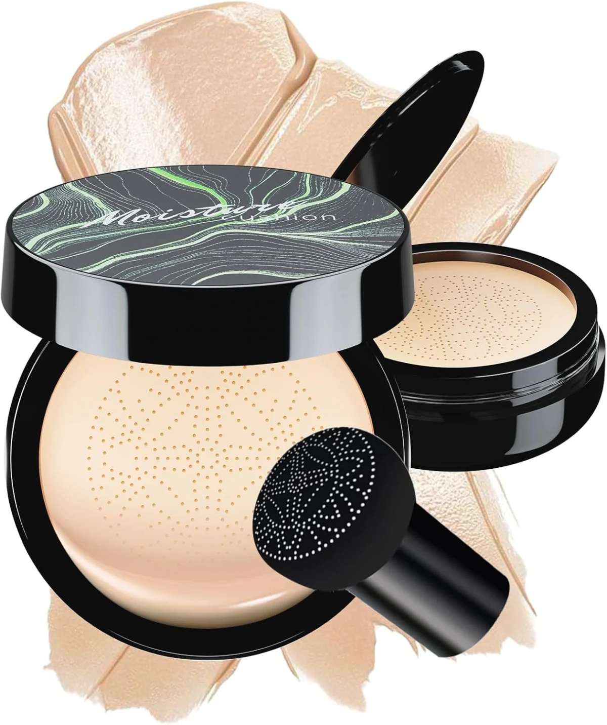 OETUIOW Cushion Foundation Concealer Full Coverage CC Cream