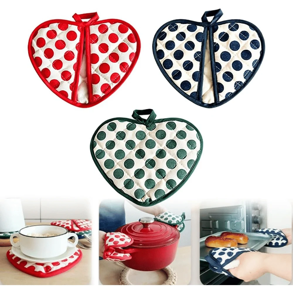Heart Shape Oven Mitts Deal at Amazon: Save $8.xx Now