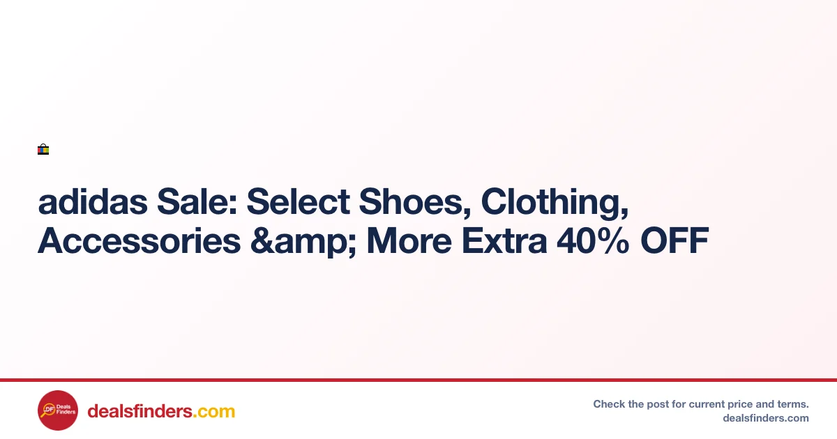 adidas Shoes & Apparel Up to 40% OFF at eBay – Save Now