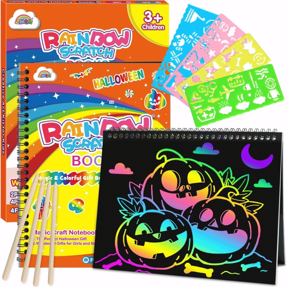 ZMLM 2 Pack Rainbow Notebooks Deal at Amazon: Save $7.xx