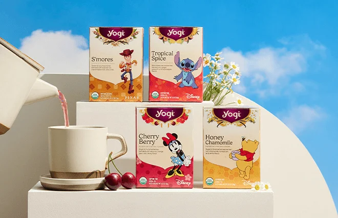Free Yogi Disney-Inspired Tea Blend with  Barcode Buck$ Offer
