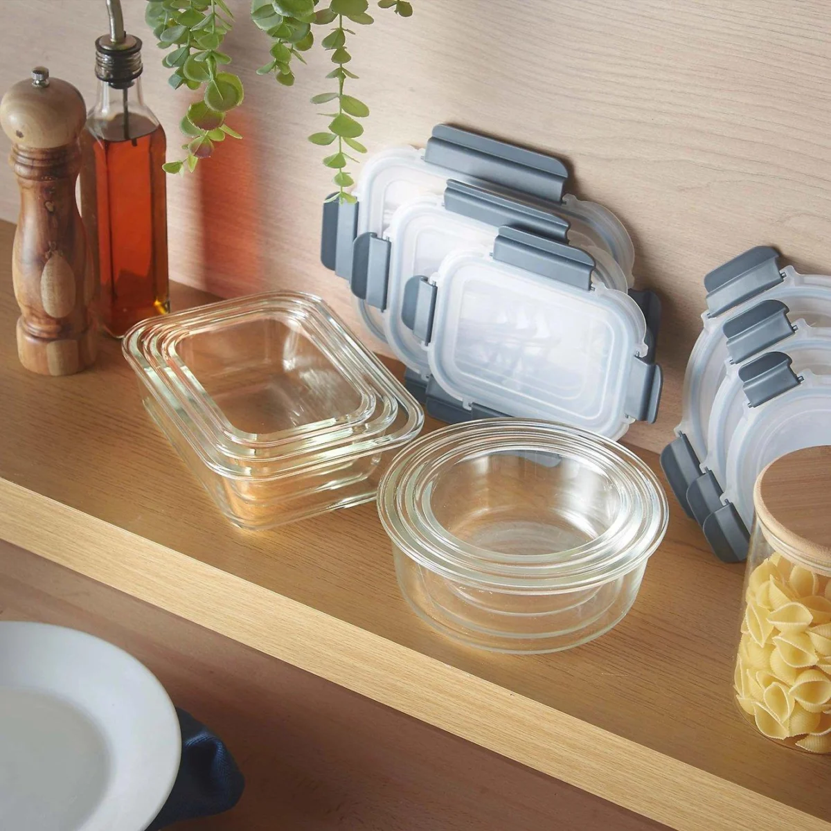 Art & Cook 12-Piece Glass Food Storage Set Only $17 (Reg. $49)