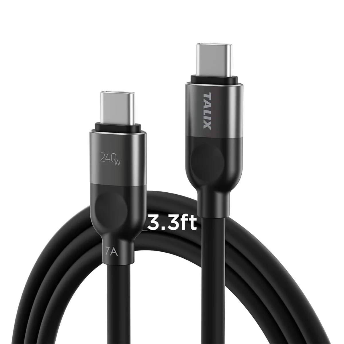 TALIX 240W USB-C Fast Charging Cable Only $9.xx (Reg. $17)