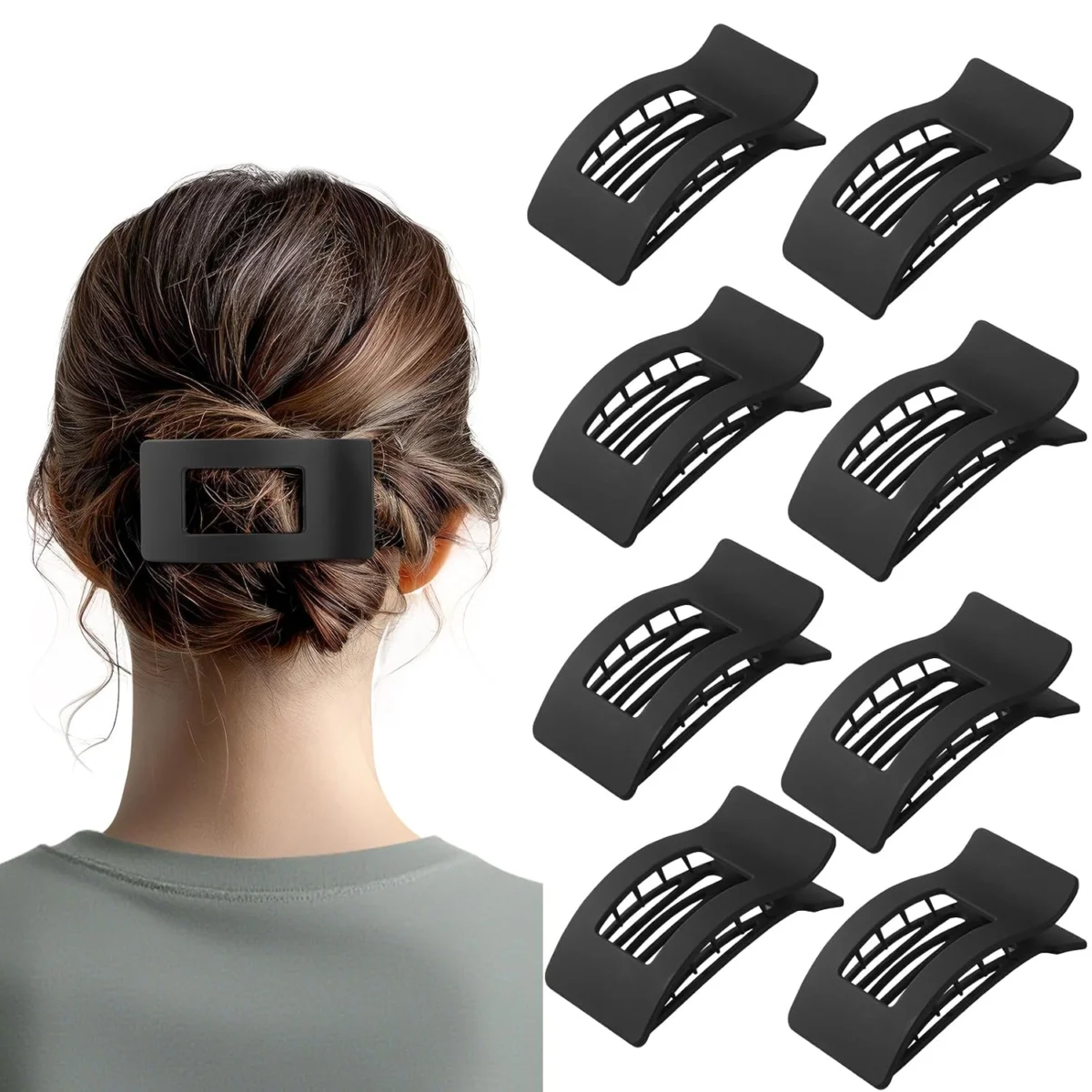 8 Pack French Flat Hair Clips Deal: Save on This Offer