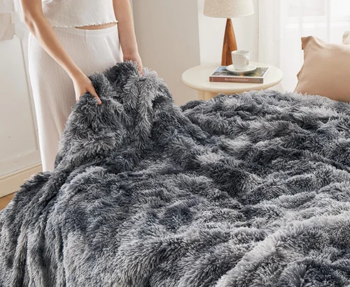 Faux Fur Fleece Blanket for $11.xx (Reg $32)