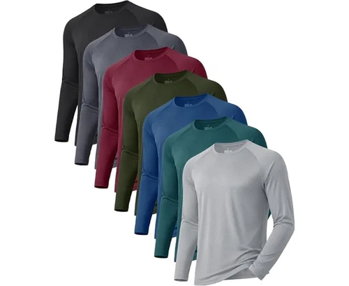 Men’s Long Sleeve Shirts 7-Pack for $23.xx