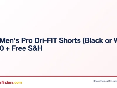 Nike Men’s Pro Dri-FIT Shorts Only $12.80 at Zappos
