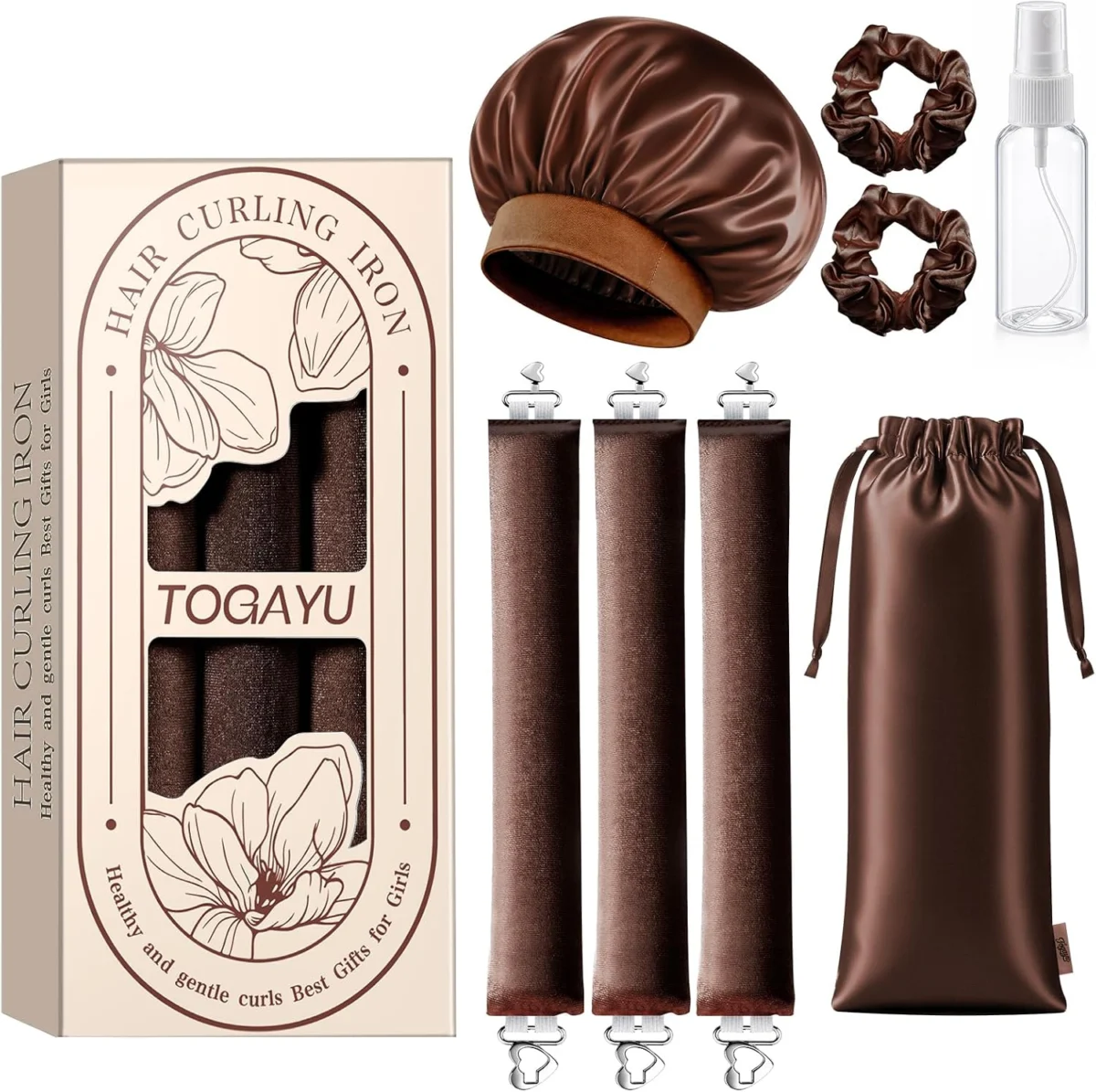 Togayu Heatless Hair Curlers Only $21.xx at Amazon