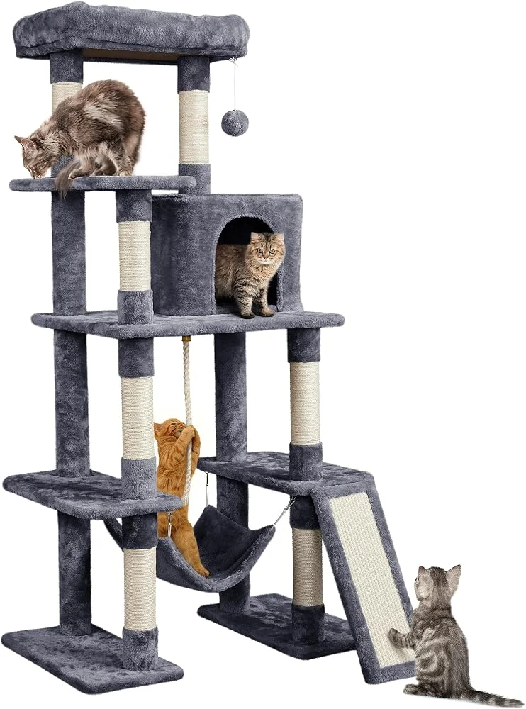 Yaheetech 63in Cat Tree Only $51.xx (Reg. $60) at Amazon