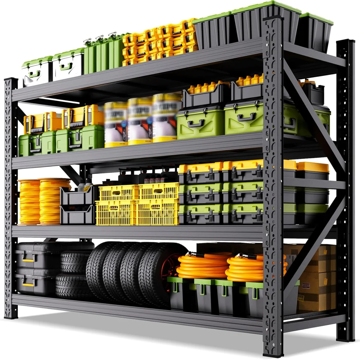 4‑Tier Heavy Duty Garage Shelving Only $159.xx (Reg. $240)