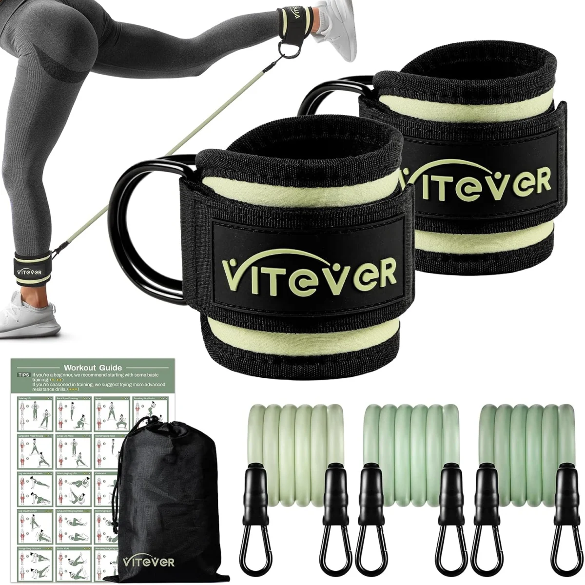Vitever Ankle Resistance Bands Only $4.xx (Reg. $10) at Amazon